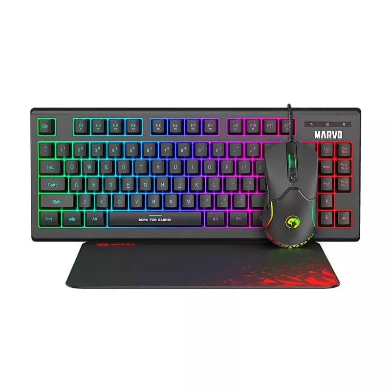 Marovo CM310 EN RGB 3-in-1 Gaming Combo – Elevate Your Game Marovo CM310 EN RGB 3-in-1 Gaming Combo – Elevate Your Game